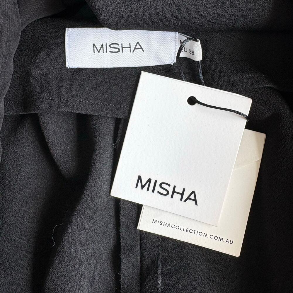 Misha Perle Black Blazer Dress Size M - Picture 5 of 8